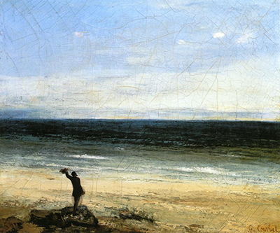 Le Bord de mer à Palavas Gustave Courbet